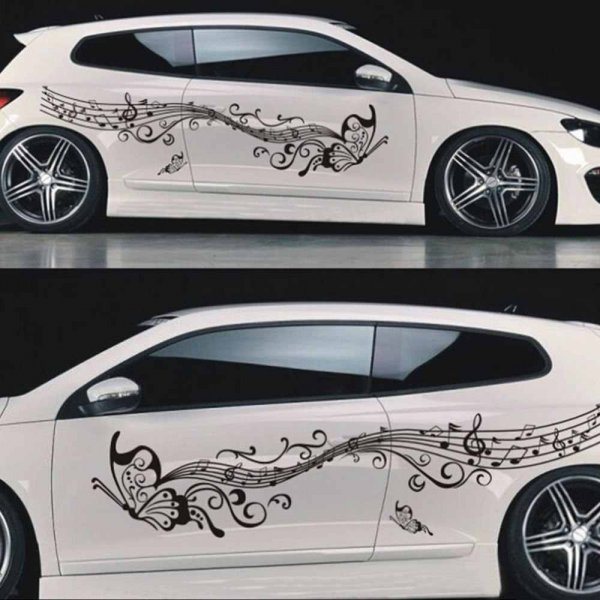 Стильные наклейки на автомобиль