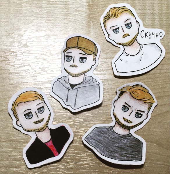 Стикеры импровизация