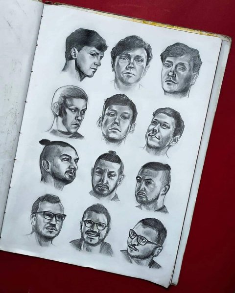 Импровизация арты всей команды