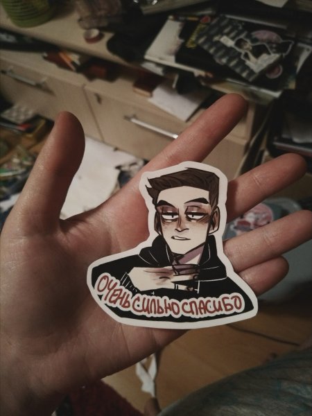 Наклейки импровизация арты