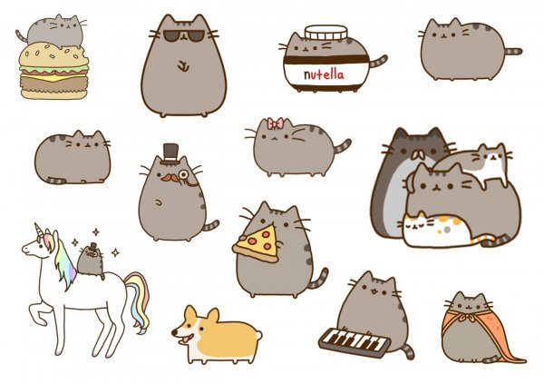 Стикеры для распечатки Пушин