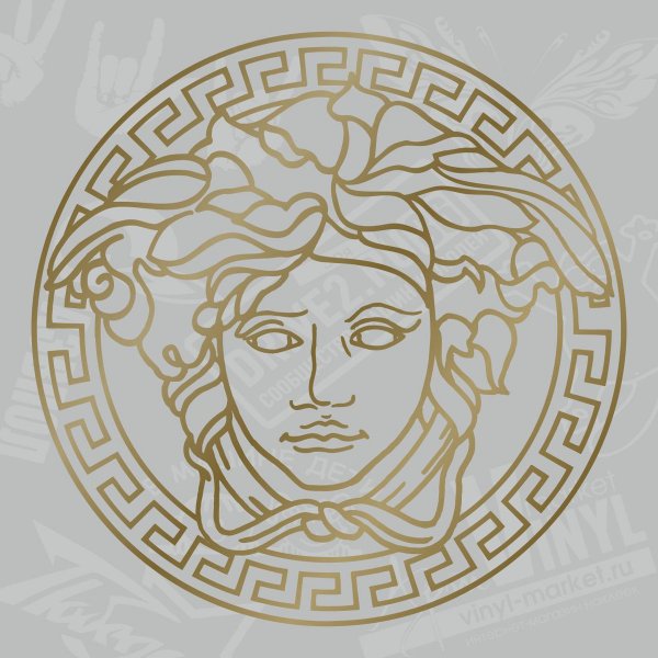 Версаче медуза Горгона Меандр