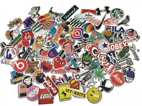 Брендовые наклейки
