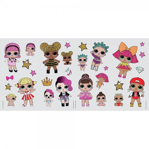 Наклейки в стиле ЛОЛ