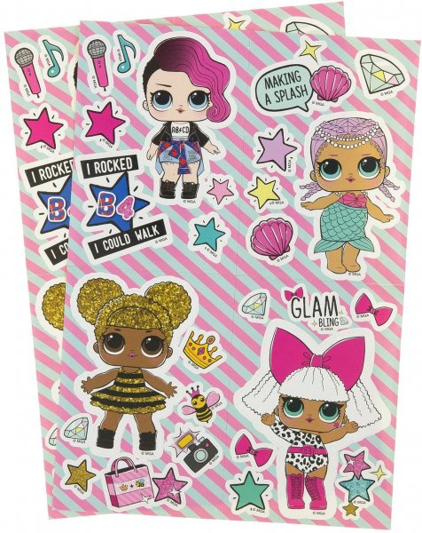 Стикеры куклы