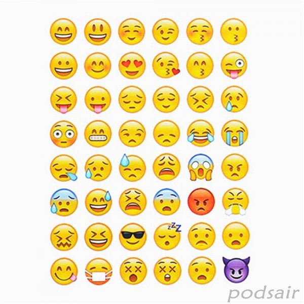 Наклейка (стикер) смайлик