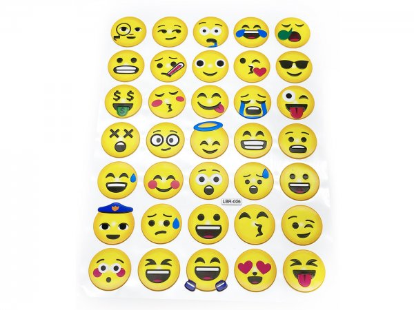 Наклейка (стикер) smile