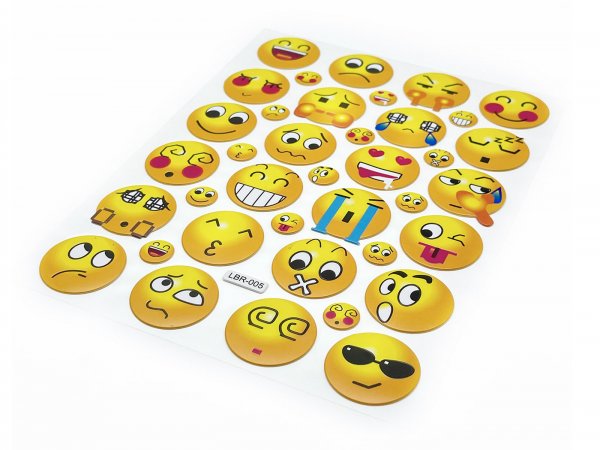 Стикер "смайлы"