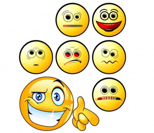 Стикеры рожицы