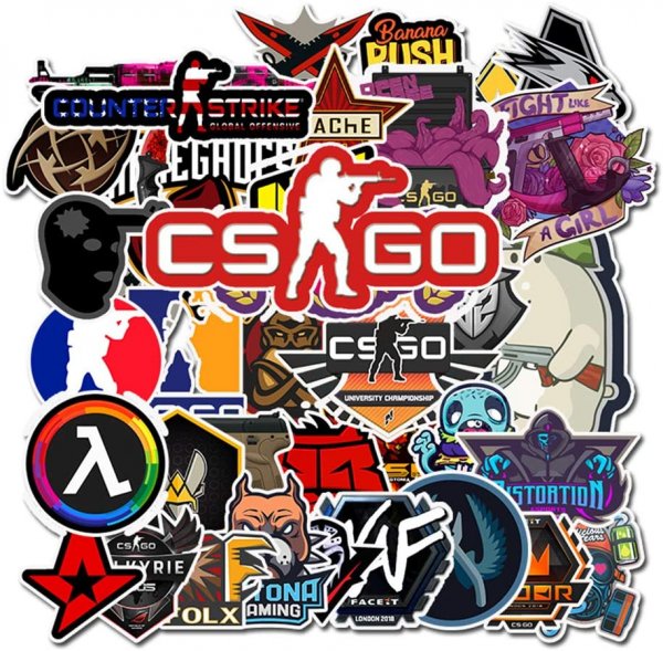 Наклейки КС го