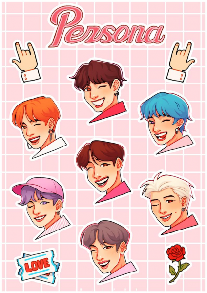 Стикеры БТС