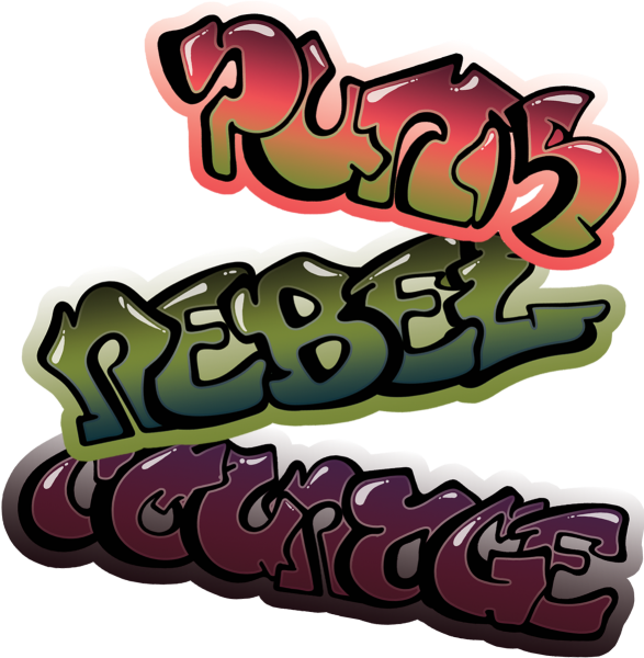Наклейки в стиле граффити