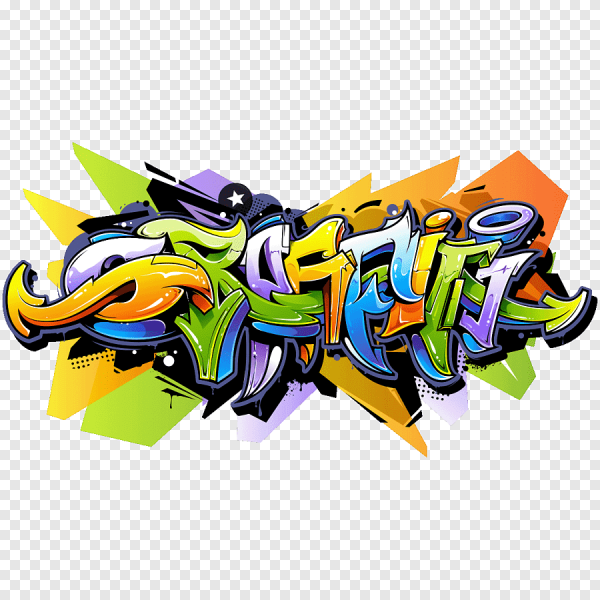 Граффити цветные