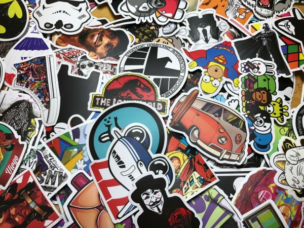 Стикеры наклейки граффити