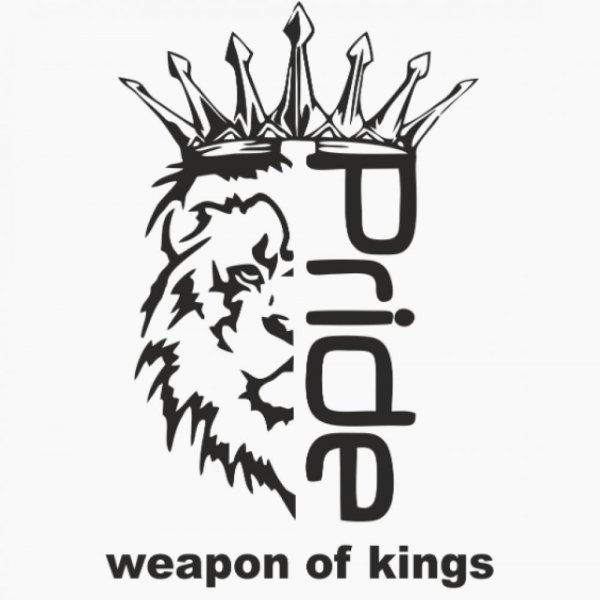 Pride Weapon of Kings наклейка со львом