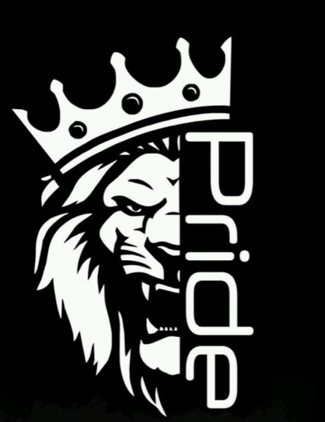 Pride Лев наклейка на авто