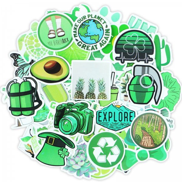 Стикер салатовый