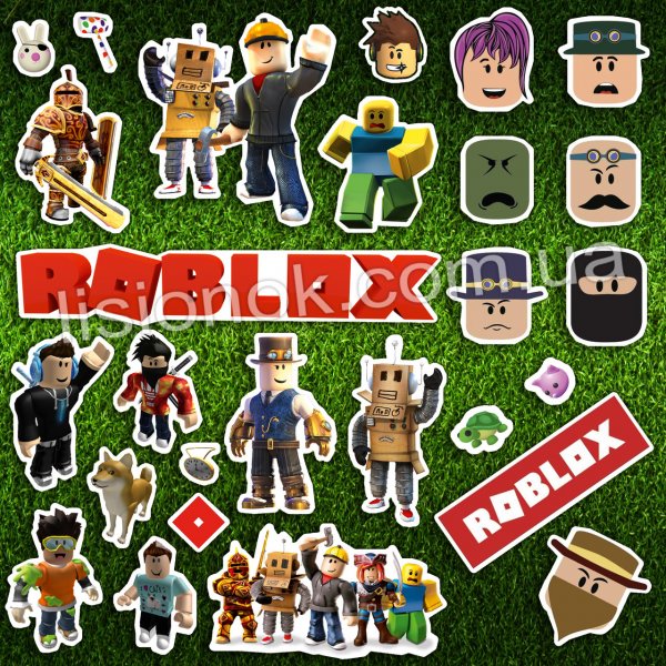 Стикеры наклейки РОБЛОКС