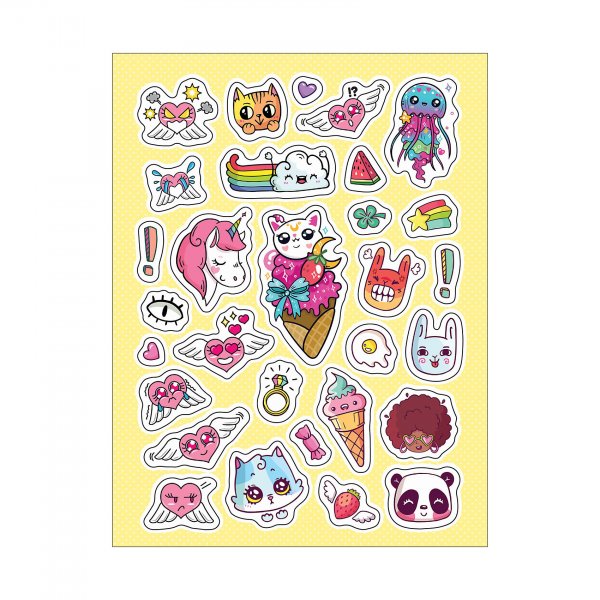 Маленькие наклейки