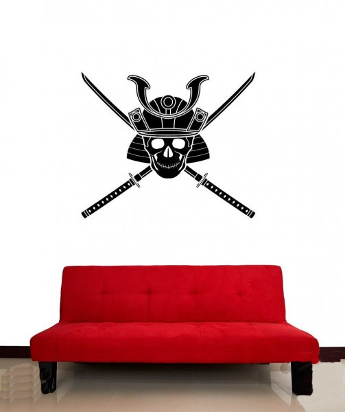 Самурайские наклейки на авто