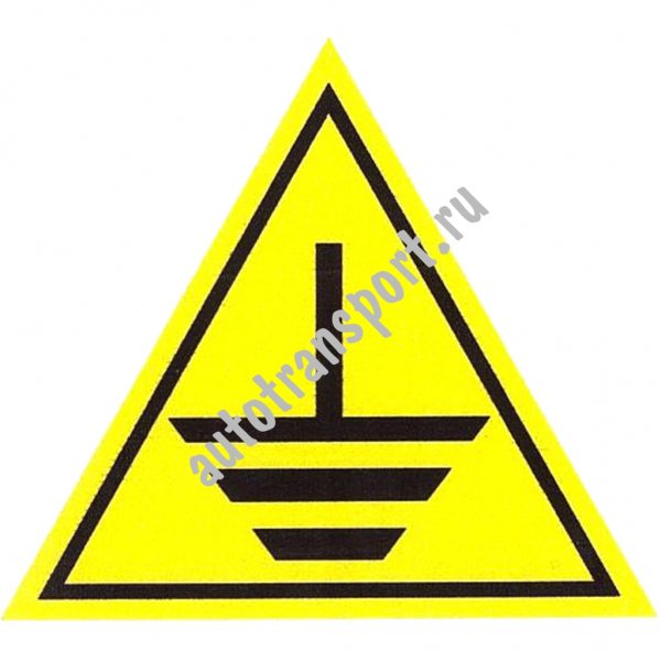 Знак безопасности заземление