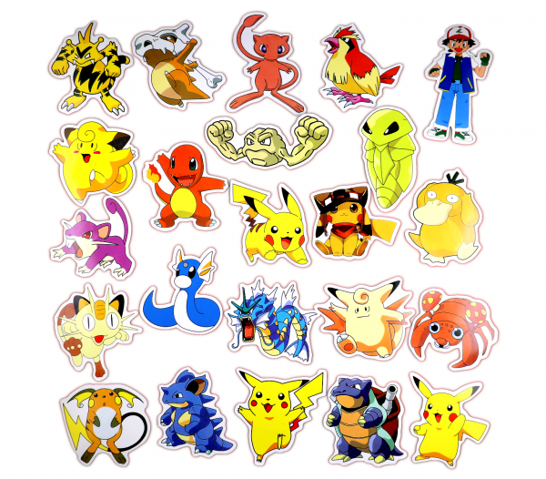 Наклейки маленькие мультяшные