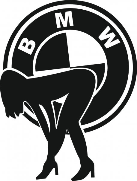 Крутые наклейки на БМВ