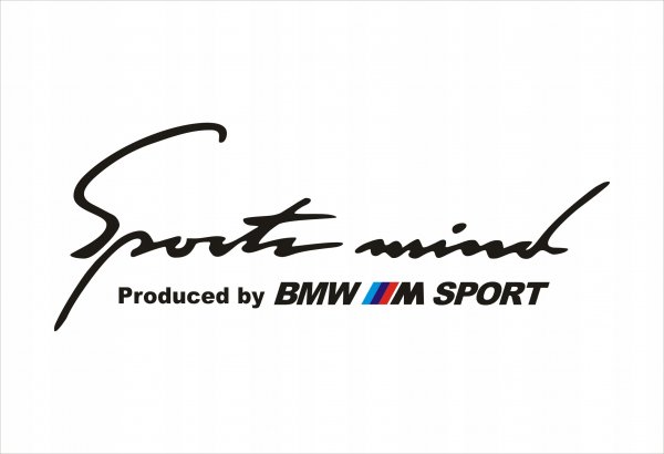 Наклейка m Performance BMW f30