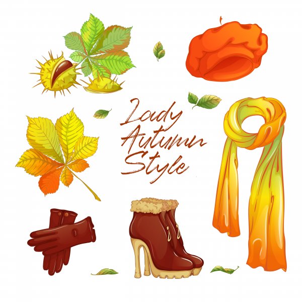 Осенние Стикеры