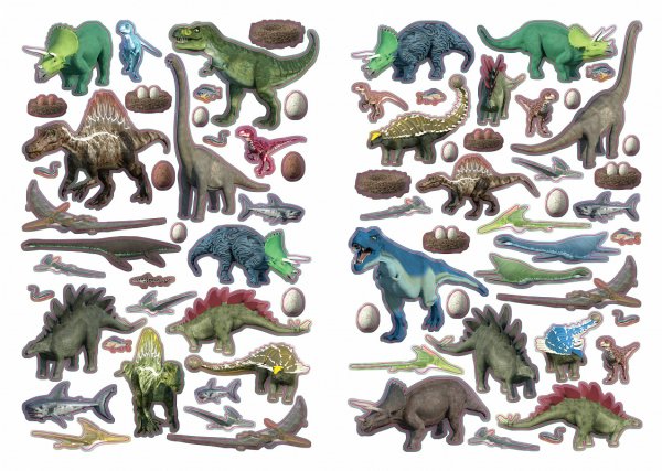 Наклейки "Динозаврики"