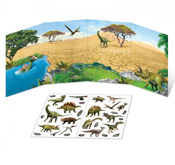 Набор наклеек "динозавры"