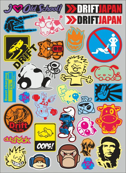 Популярные наклейки