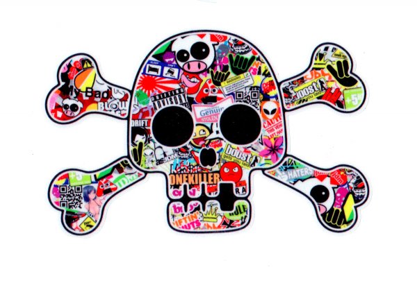 Светоотражающие наклейки на кофр