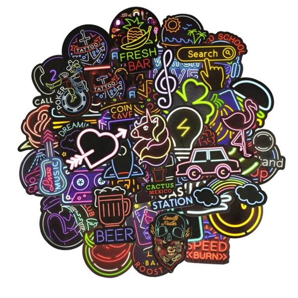 Стикеры красочные