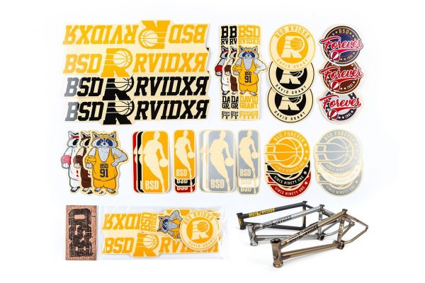 Наклейка Федерал на BMX