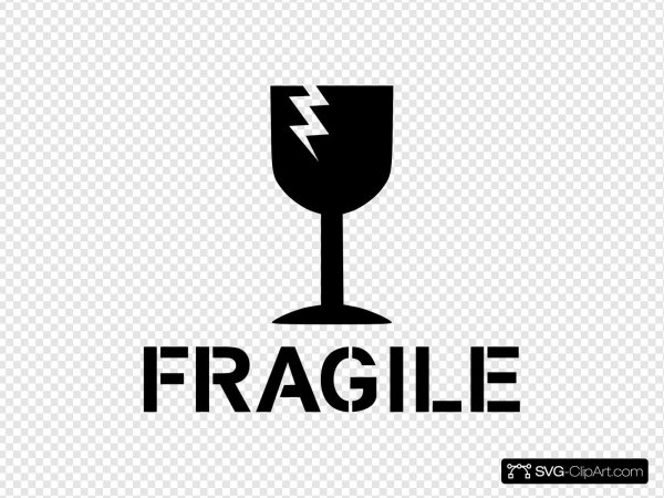 Этикетка хрупкое