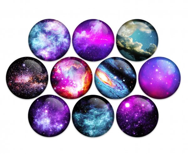 Стикеры для распечатки космос
