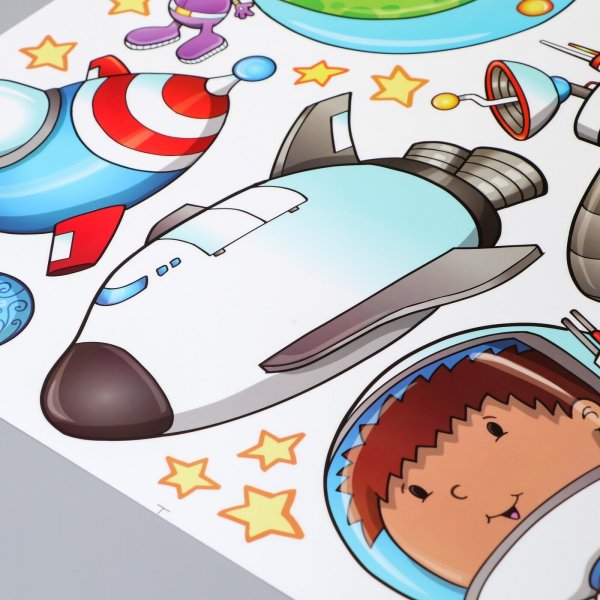 Космические наклейки для детей