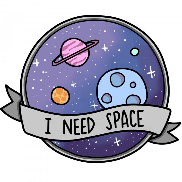 Космические наклейки для детей