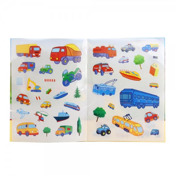 Многоразовые наклейки Умка