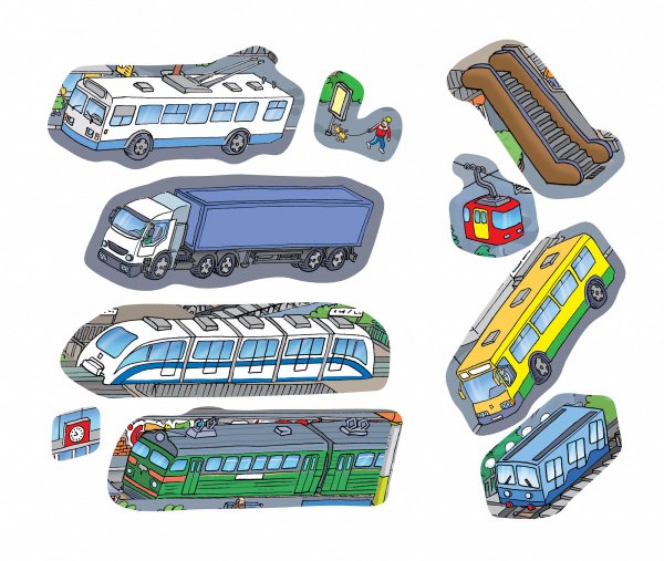 Наклейка "машины"