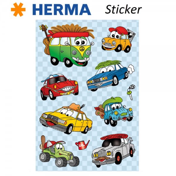 Наклейки детские "машины"