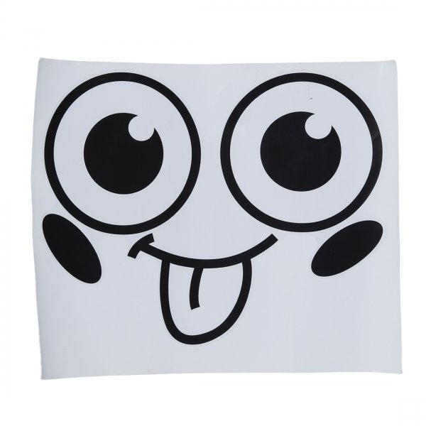 Кошачий глаз с наклейками