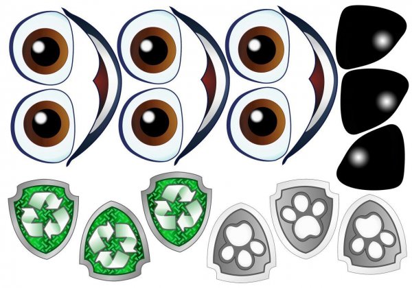 Глазки пластиковые для игрушек