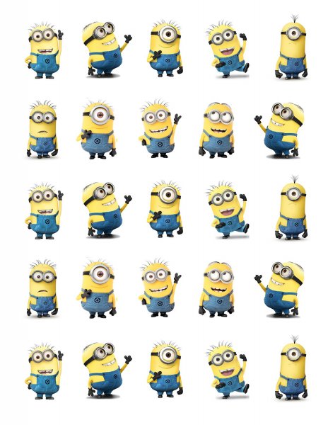 Стикеры Миньоны