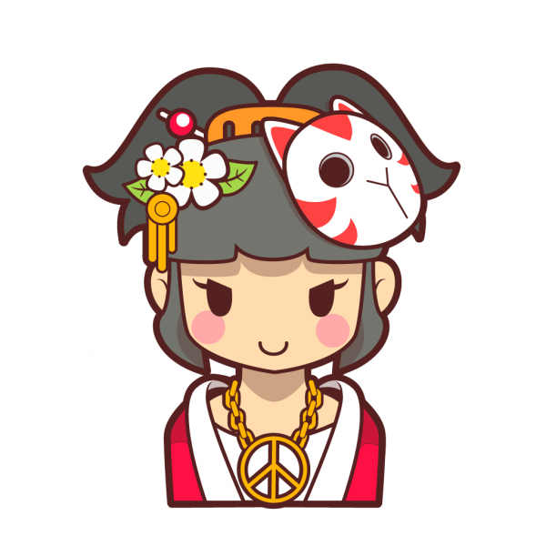 Красивые японские Стикеры