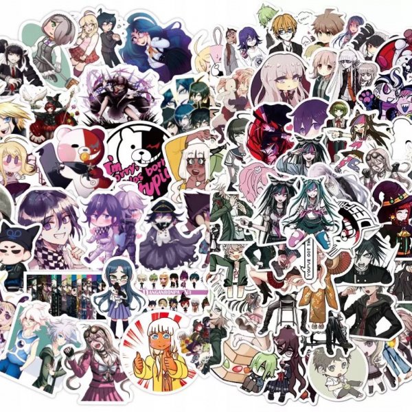 100 Наклеек Данганронпа