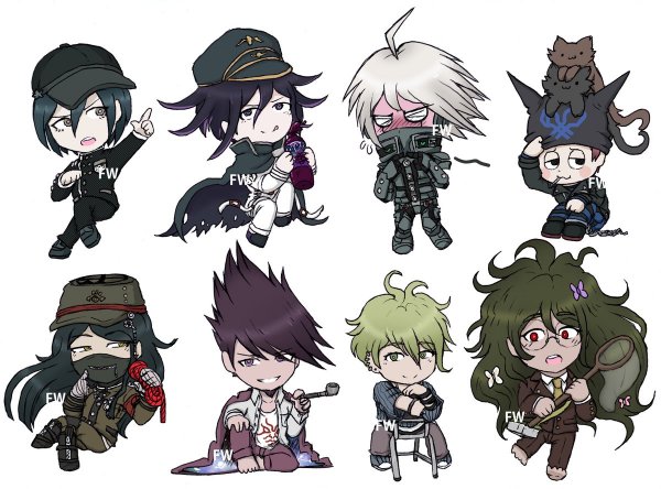 Данганронпа Чиби персонажи