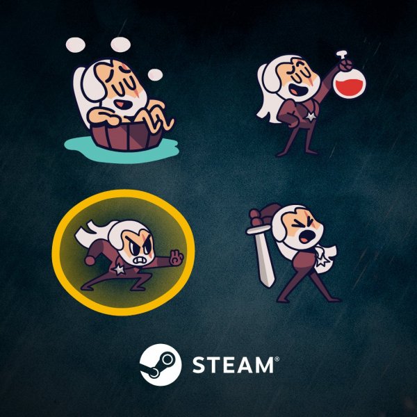 Анимированные Стикеры стим