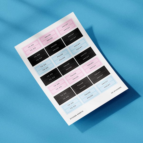 Наклейки для планера